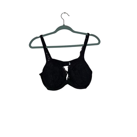 Wonderbra black underwire lace bra size 38C - Picture 1 of 6